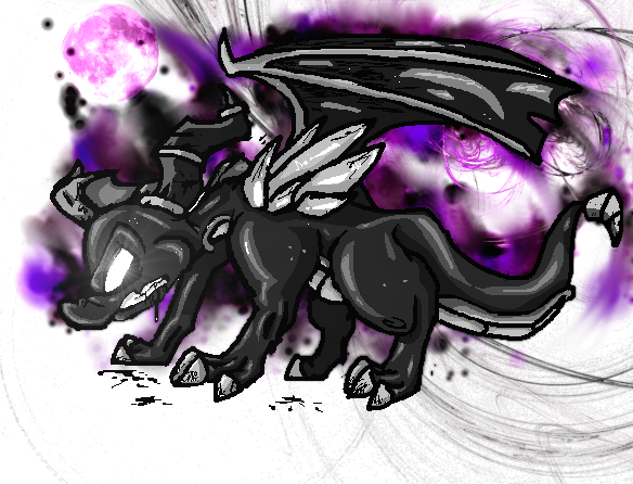 Dark Pyrok Dark Spyro Unleashed by artisteviolet on DeviantArt