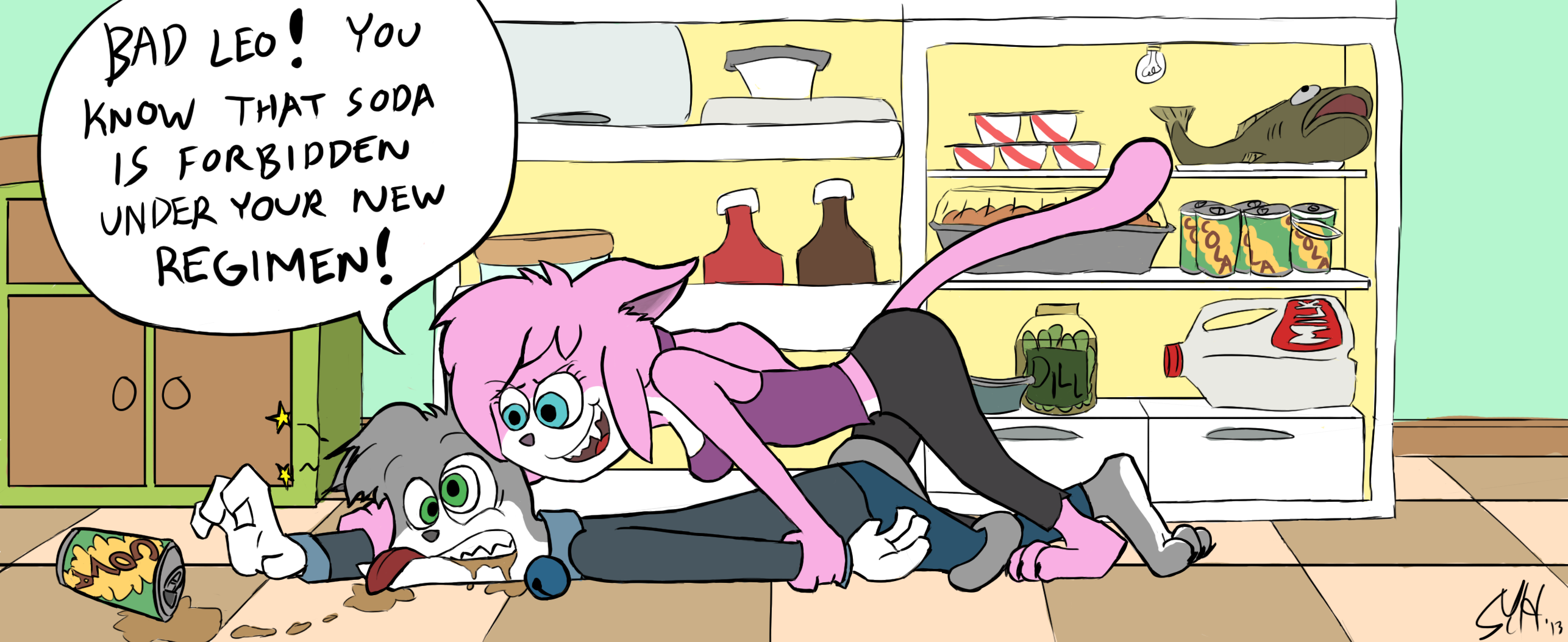 More Vg Cats - Leo's On A Diet By Eskimopriest On Deviantart