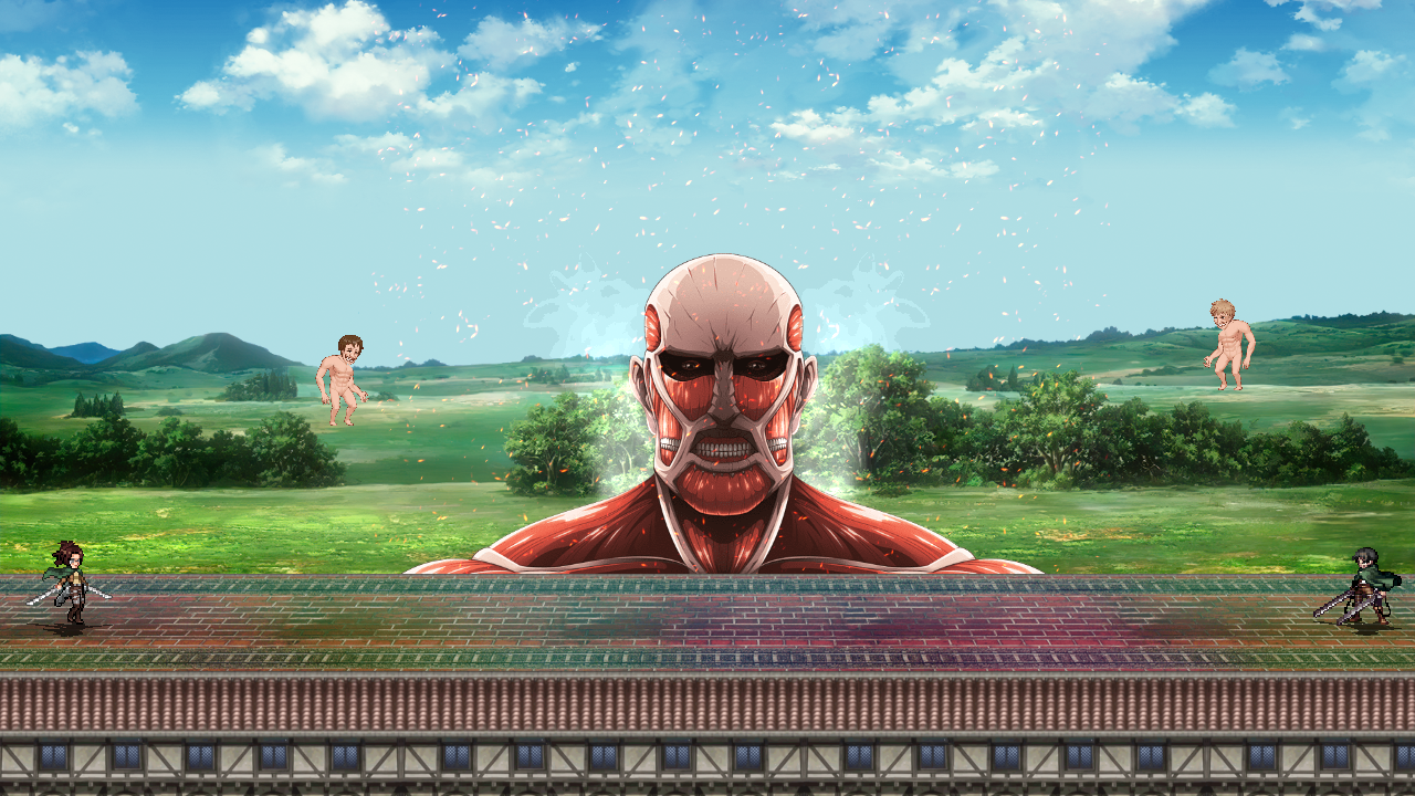 Colossal Titan Attack Of Titan Shingeki No Kyojin by djakal12 on DeviantArt