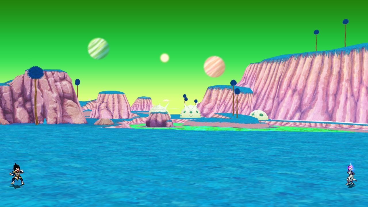 Namek Map Planet Namek - Dragon Ball Heroes by MugenGamer1 on DeviantArt