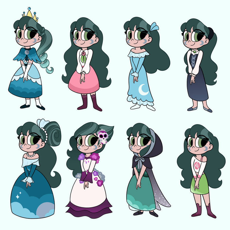 Selene Outfit Chart By CarouselUnique On DeviantArt