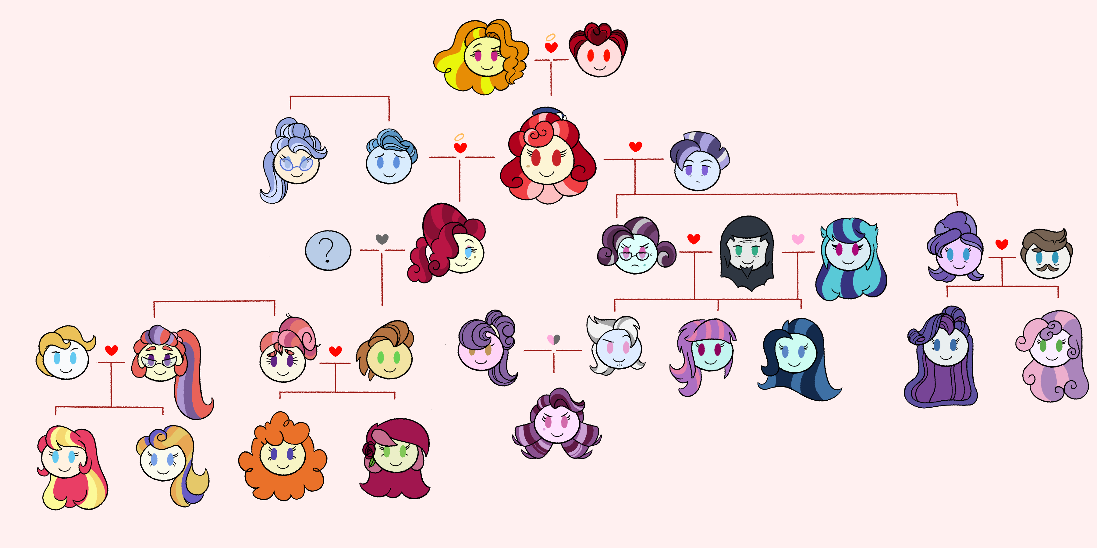 Dazzling Family Tree: Victory Belle by CarouselUnique on DeviantArt
