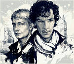 Sherlock and John by allegator