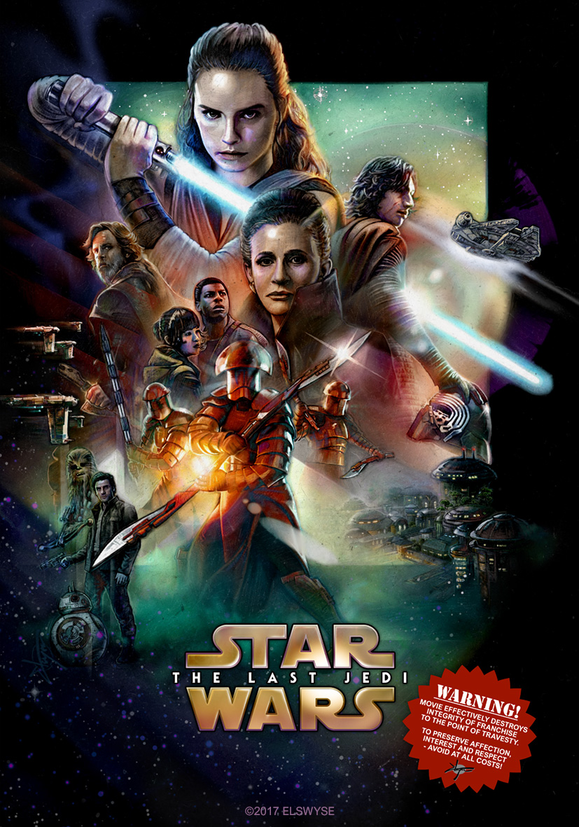 Star Wars: The Last Jedi poster concept by Thekingblader995 on DeviantArt