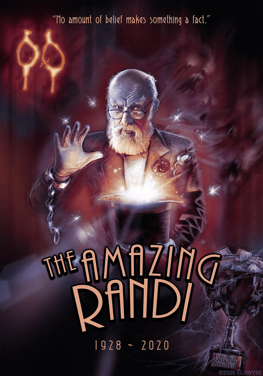 James Randi Tribute Poster by Elswyse on DeviantArt