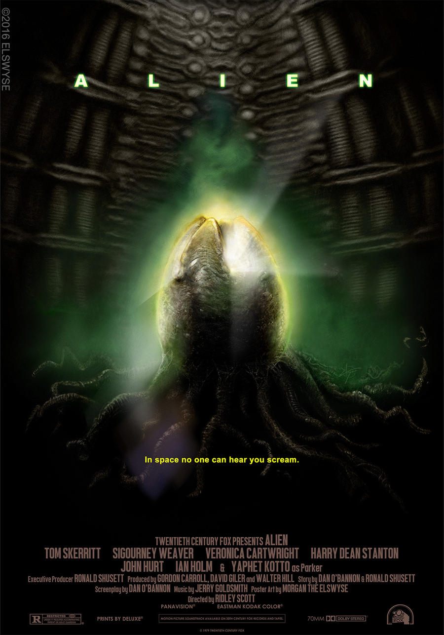 Alien Quadrilogy Movie Posters - 1979 by Elswyse on DeviantArt