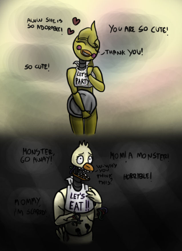 Chica and Toy Chica - Collab