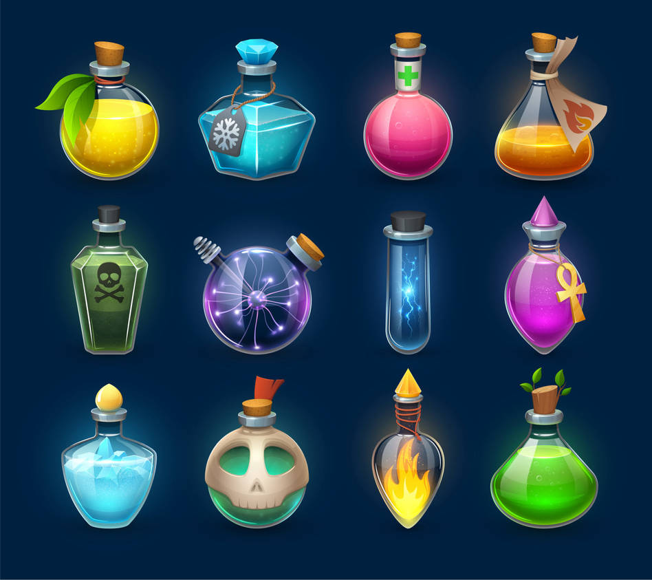 Game Items by jeffdoute on DeviantArt