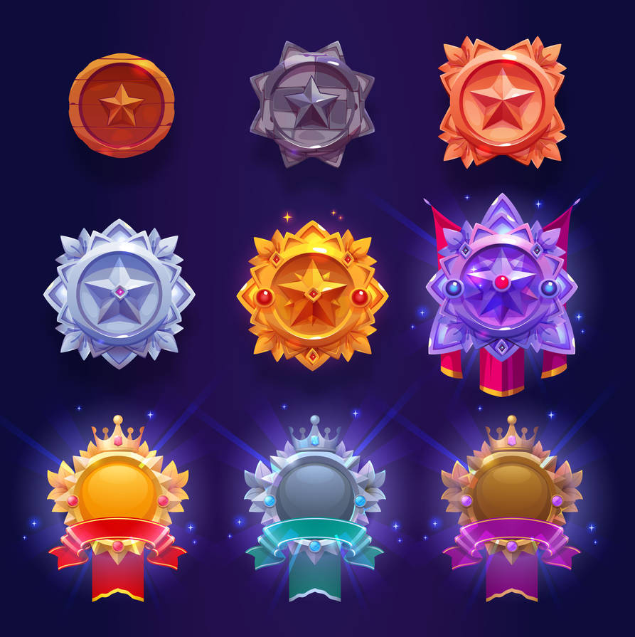 Game Award Badges by jeffdoute on DeviantArt