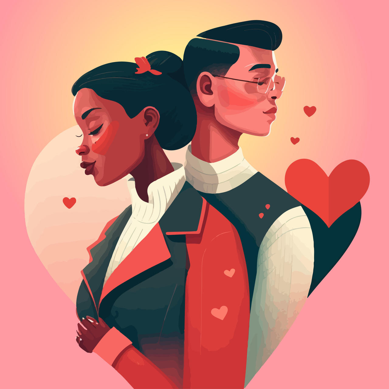 Deviantart Loving Valentine Love Couple by jeffdoute on DeviantArt