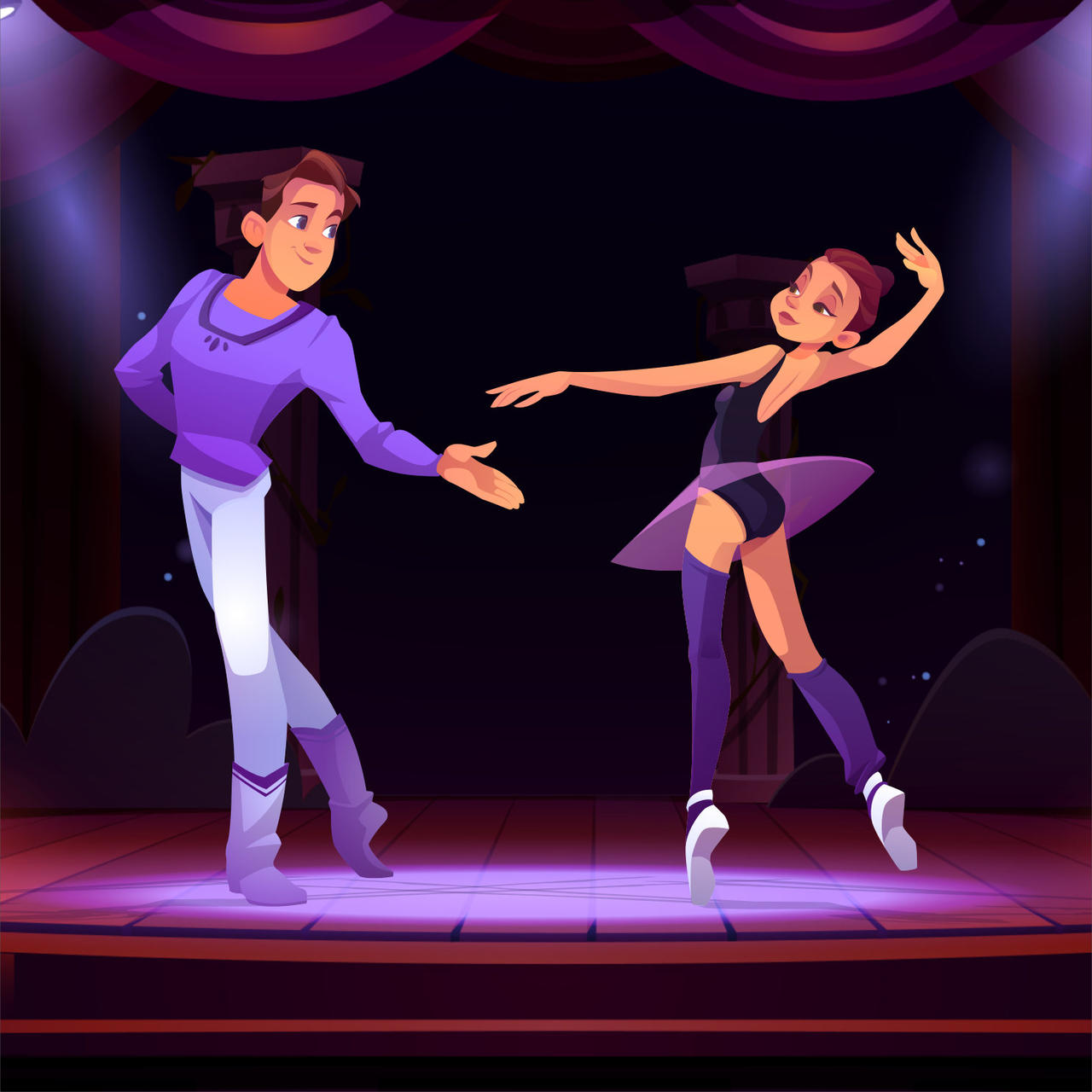 Ballet Dancers by jeffdoute on DeviantArt