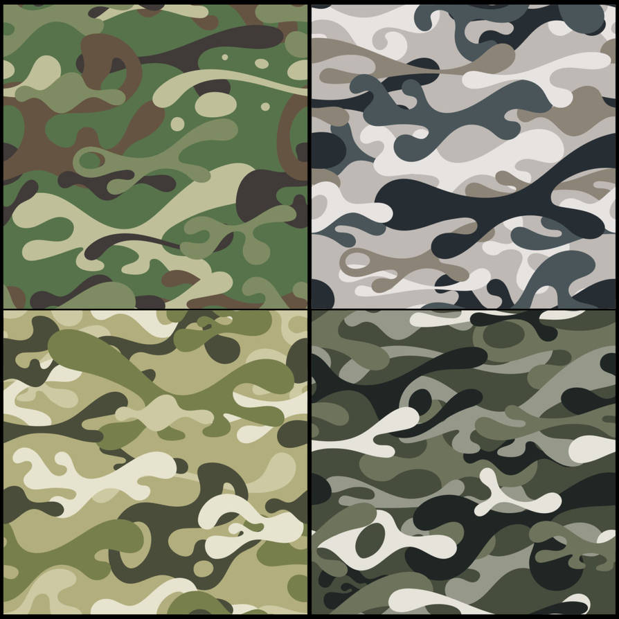 Seamless Patterns Camo Free by jeffdoute on DeviantArt