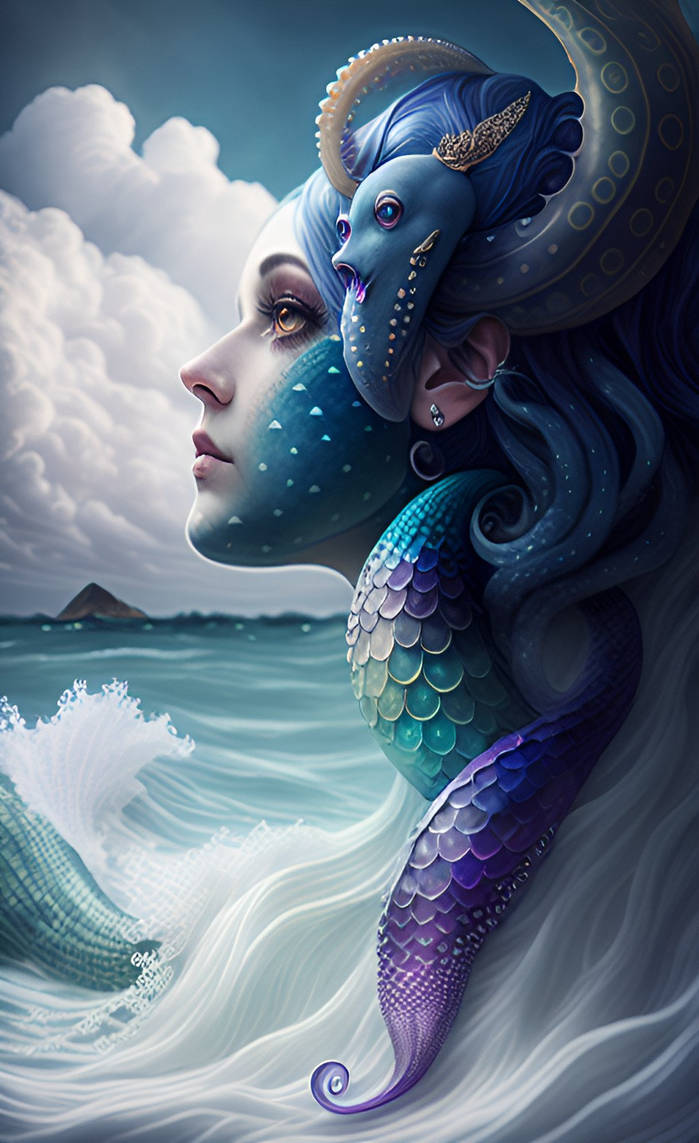 Mermaid by jeffdoute on DeviantArt