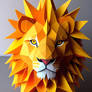 Origami Lion