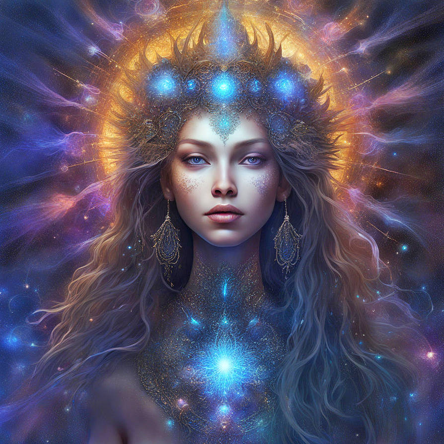 Cosmic Angel - Watcher of the Universe by jeffdoute on DeviantArt