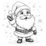 Santa Claus - Coloring Page
