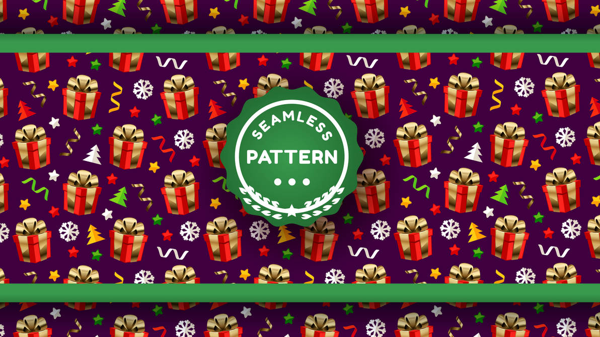 Christmas Gift - Seamless Pattern by jeffdoute on DeviantArt