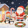 Cozy Christmas Cuties Whimsical Winter Wonderland