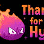 Thanks for the Hype Badge: Your Support Means the