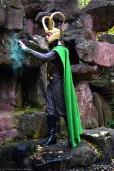 Loki Cosplay in Thor The Dark World in Stuttgart