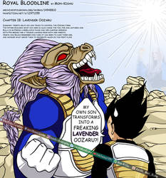 Dragon Ball Super Vegeta Trunks Lavender Oozaru