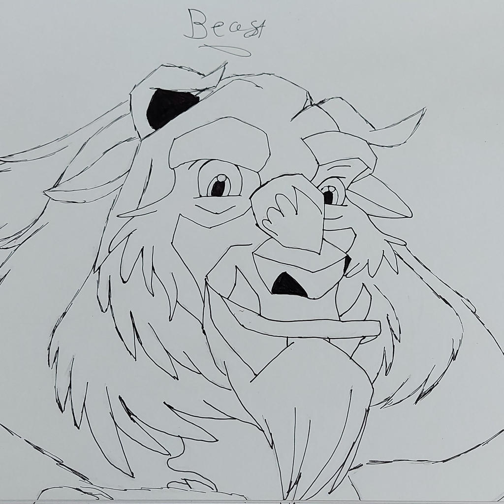 Beast Beauty And The Beast Sketch By Reshiram95 On Deviantart Beast Beauty And The Beast Sketch By Reshiram95 On Deviantart