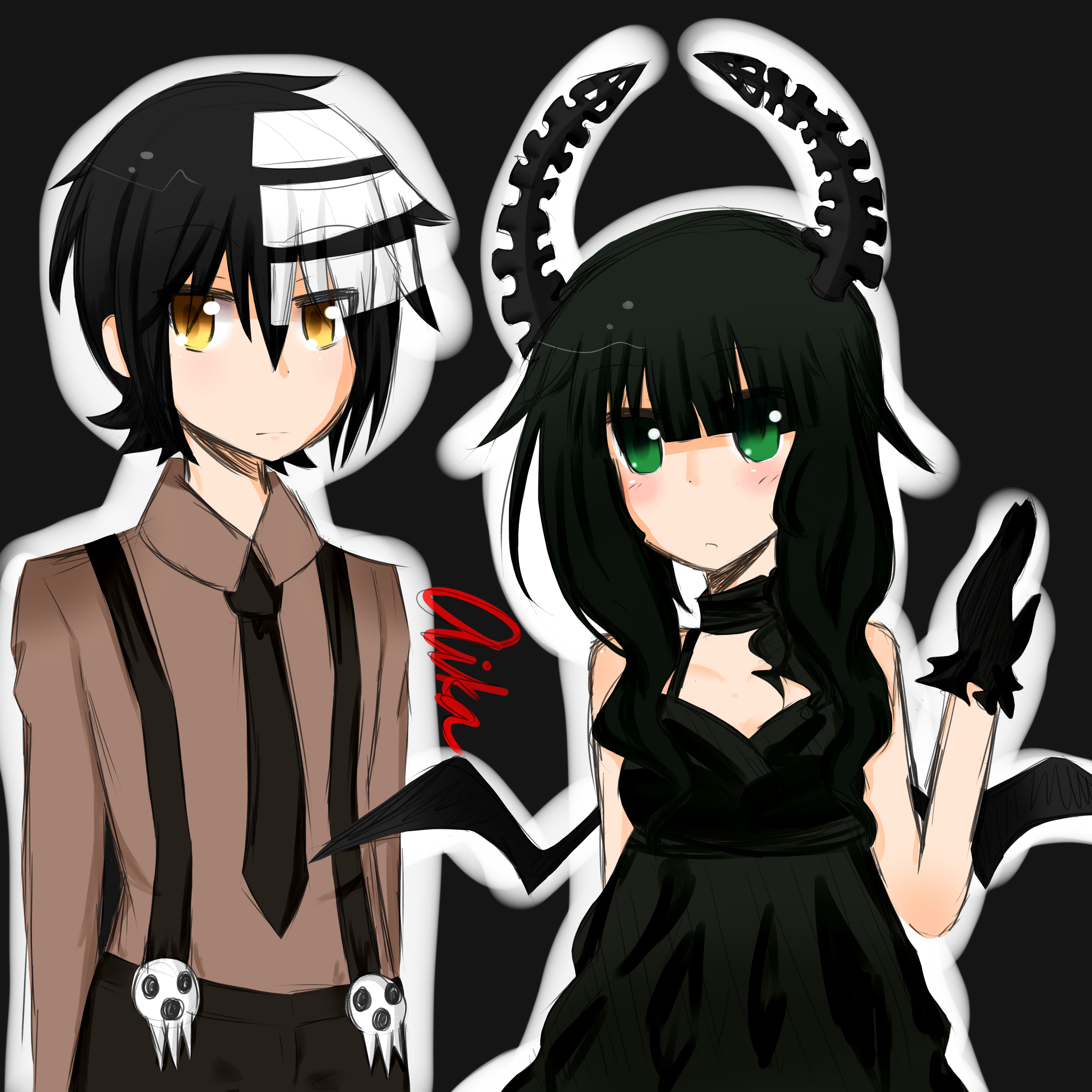 Death the Kid and Dead Master [colored]