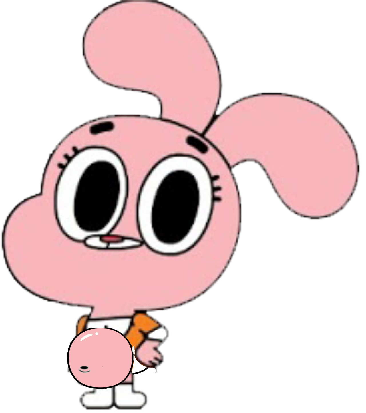 Anais Watterson with Big Belly In the episode by KELLYPOSTELL on DeviantArt