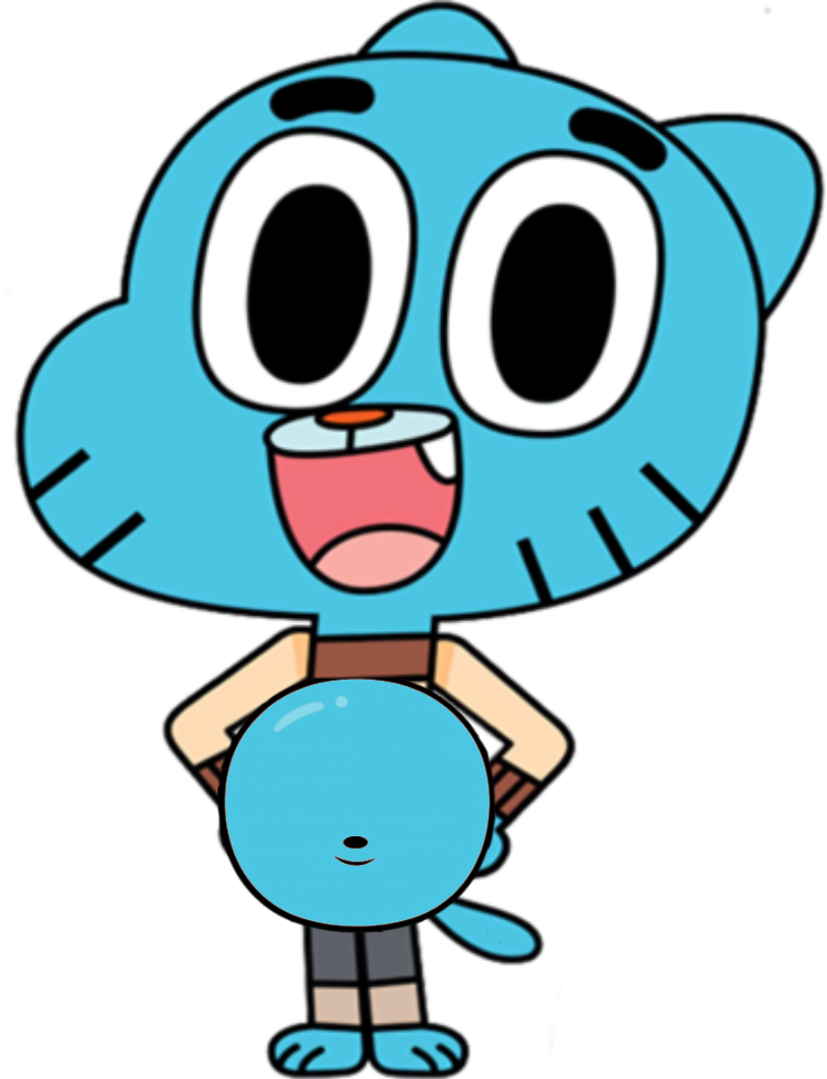 Gumball Watterson with Big Belly In the episode by KELLYPOSTELL on  DeviantArt