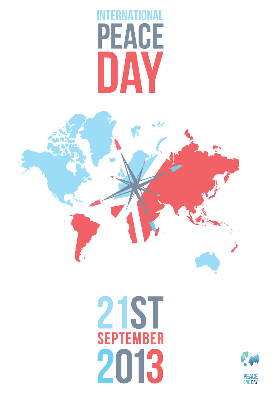 D and AD Interbrand Peace Day Poster