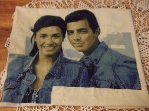 WIP Joe Jonas and Demi Lovato Cross Stitch