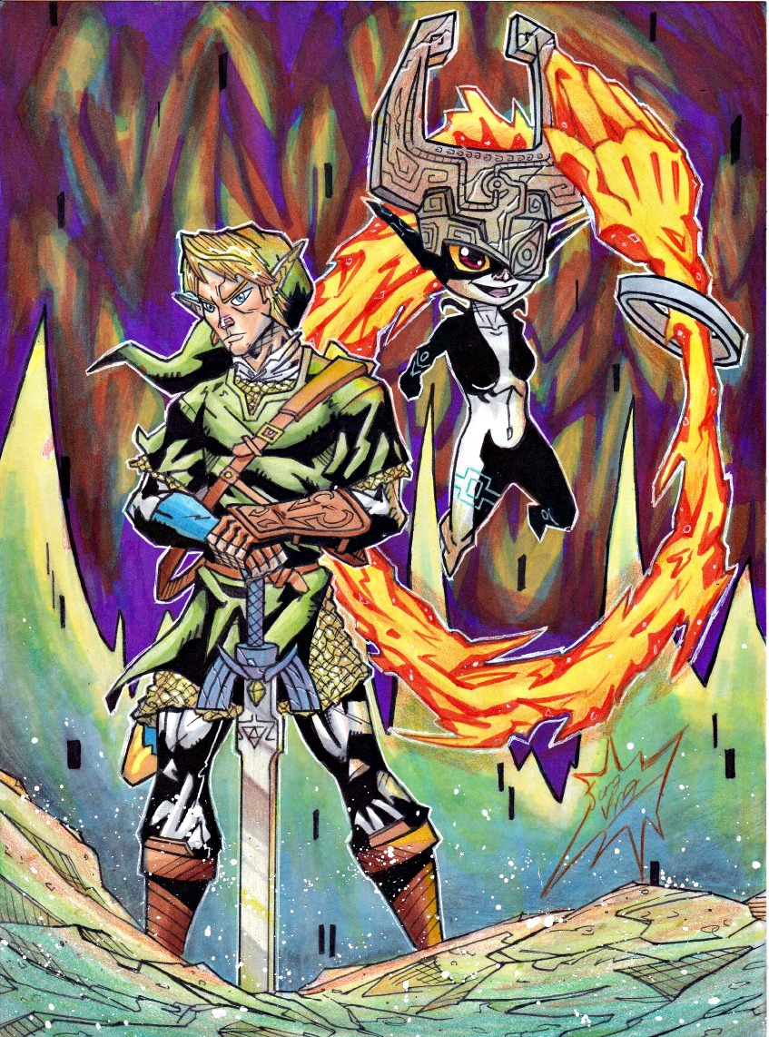 Link and Midna