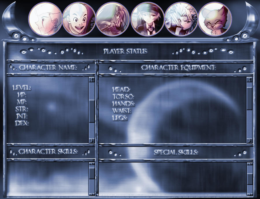 Player Status Design Player Status Window Concept by CGSiino on DeviantArt