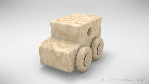Little Wooden Car Toy