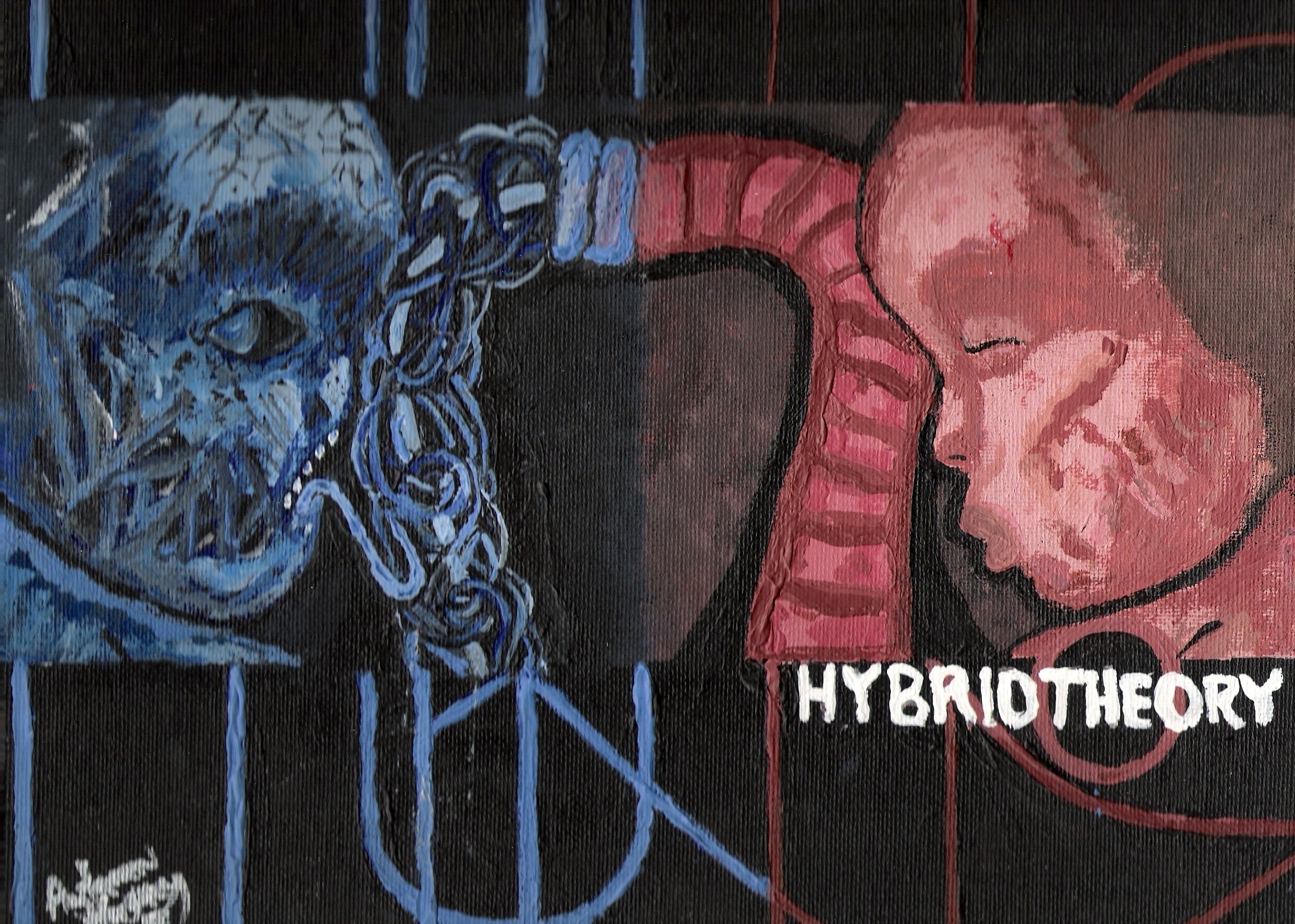 Hybrid Theory Ep Cover Art By Spirit Watcher On Deviantart