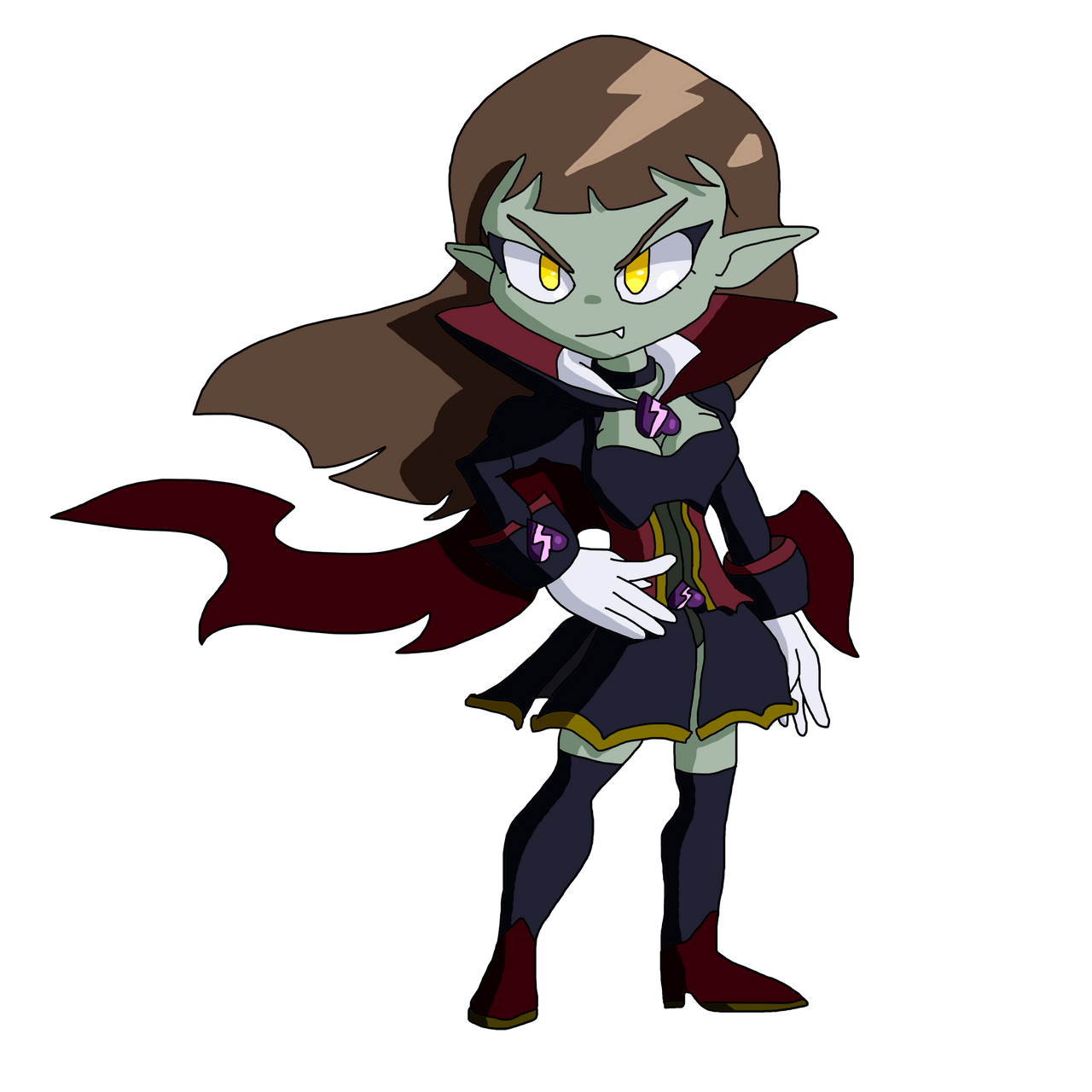 Drawtober 24 Vampire Goblin by Soleiji on DeviantArt