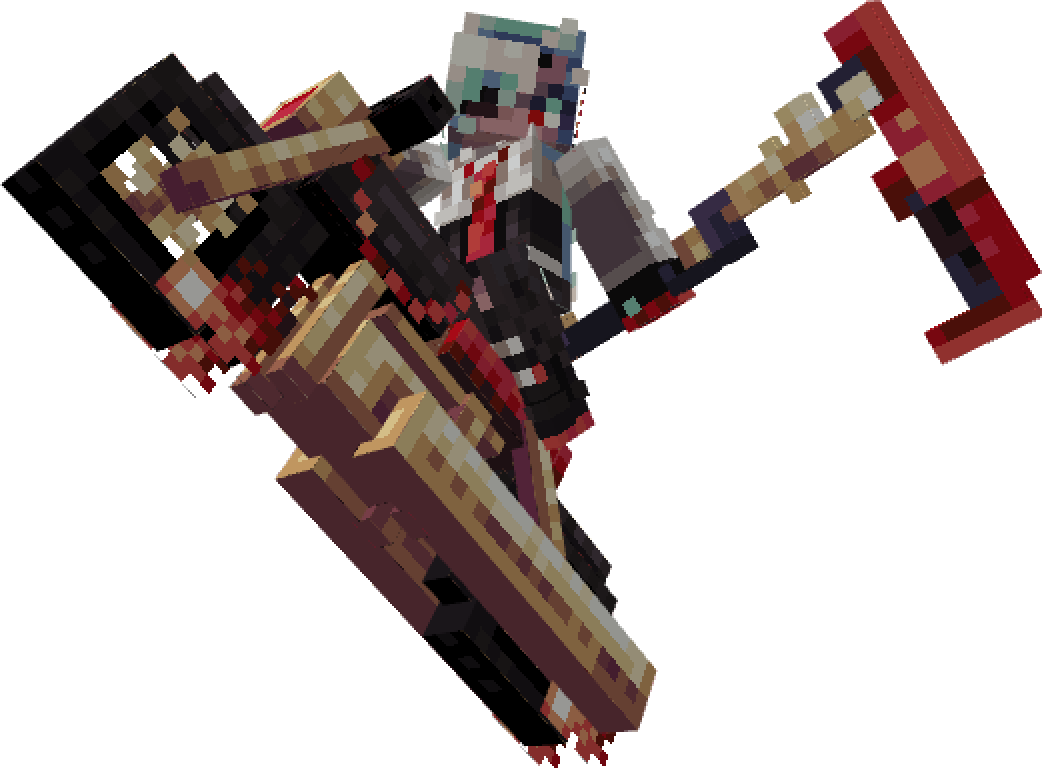 Alicia M. Apocalypse | Bike Minecraft Render 1/2