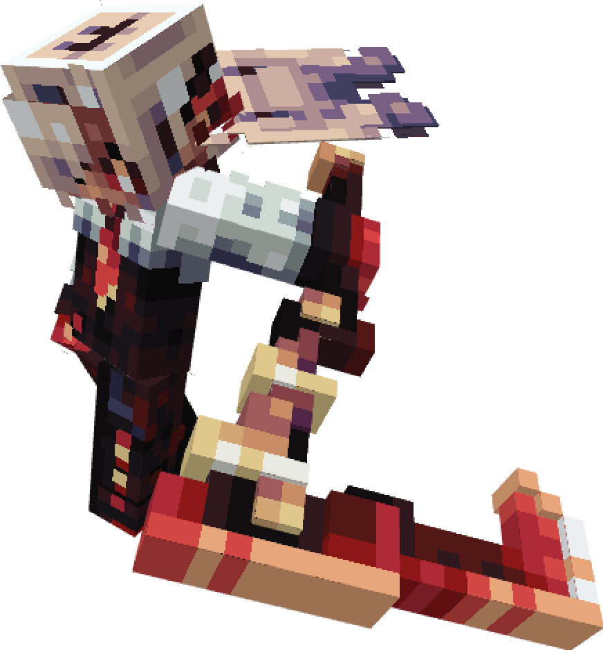 Eidolon Sanguinaire, Bloodsoaken Lullaby🩸🍷Alicia M. Apocalypse | MOLTENONI PERSONA Minecraft Skin