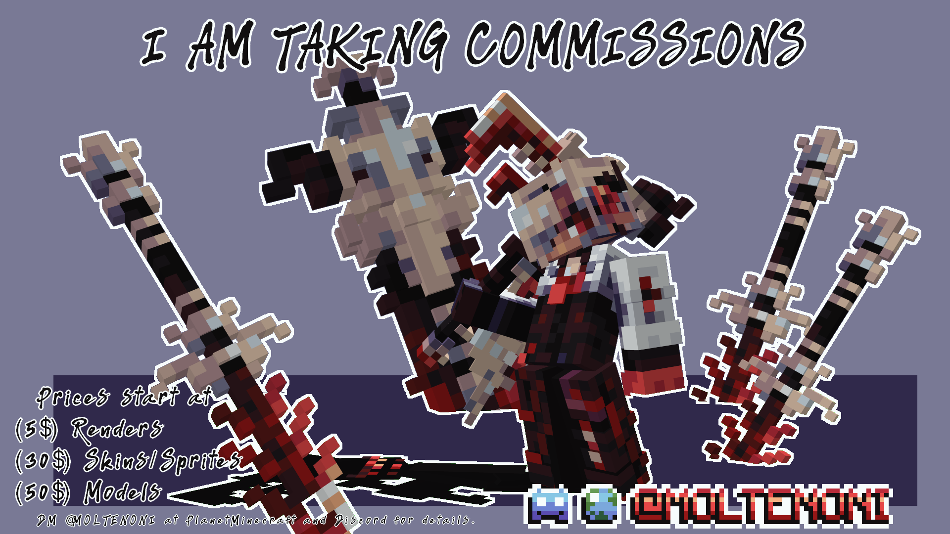 Say HELLO to tomorrow🏹✨Iphera Vaeles | MOLTENONI SF2024 VS PERSONWHOPLAYSMINECRAFT Minecraft Skin