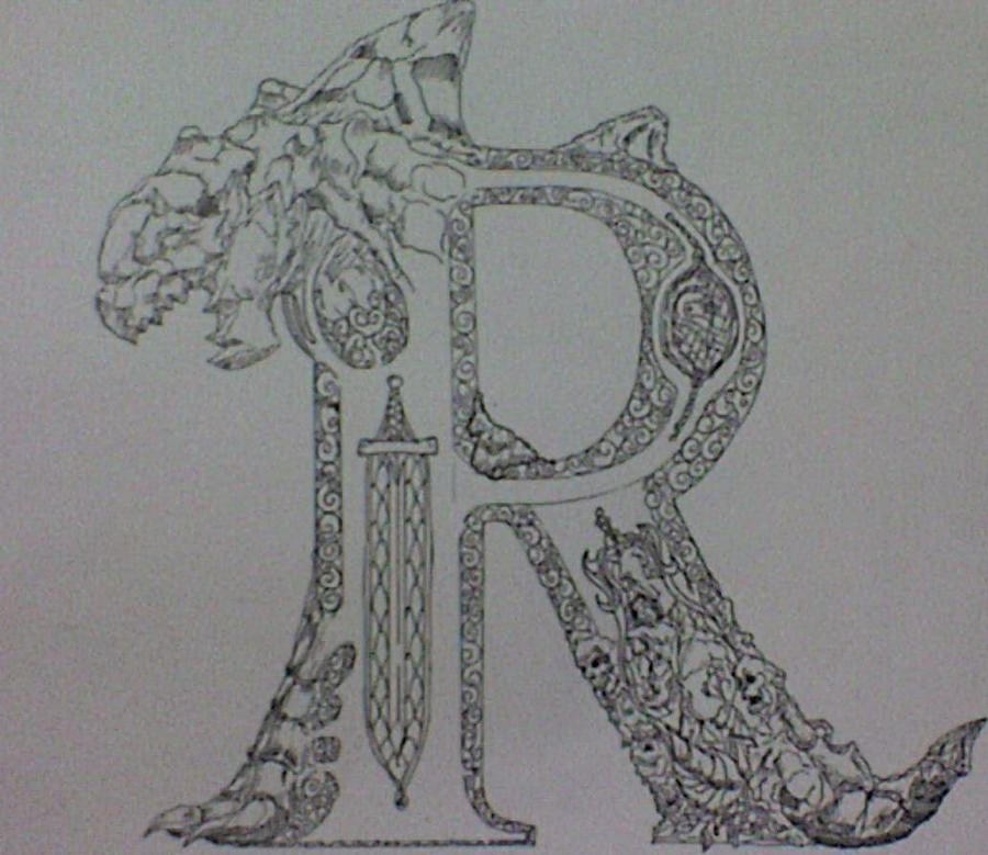 R by XionIllustrator on DeviantArt