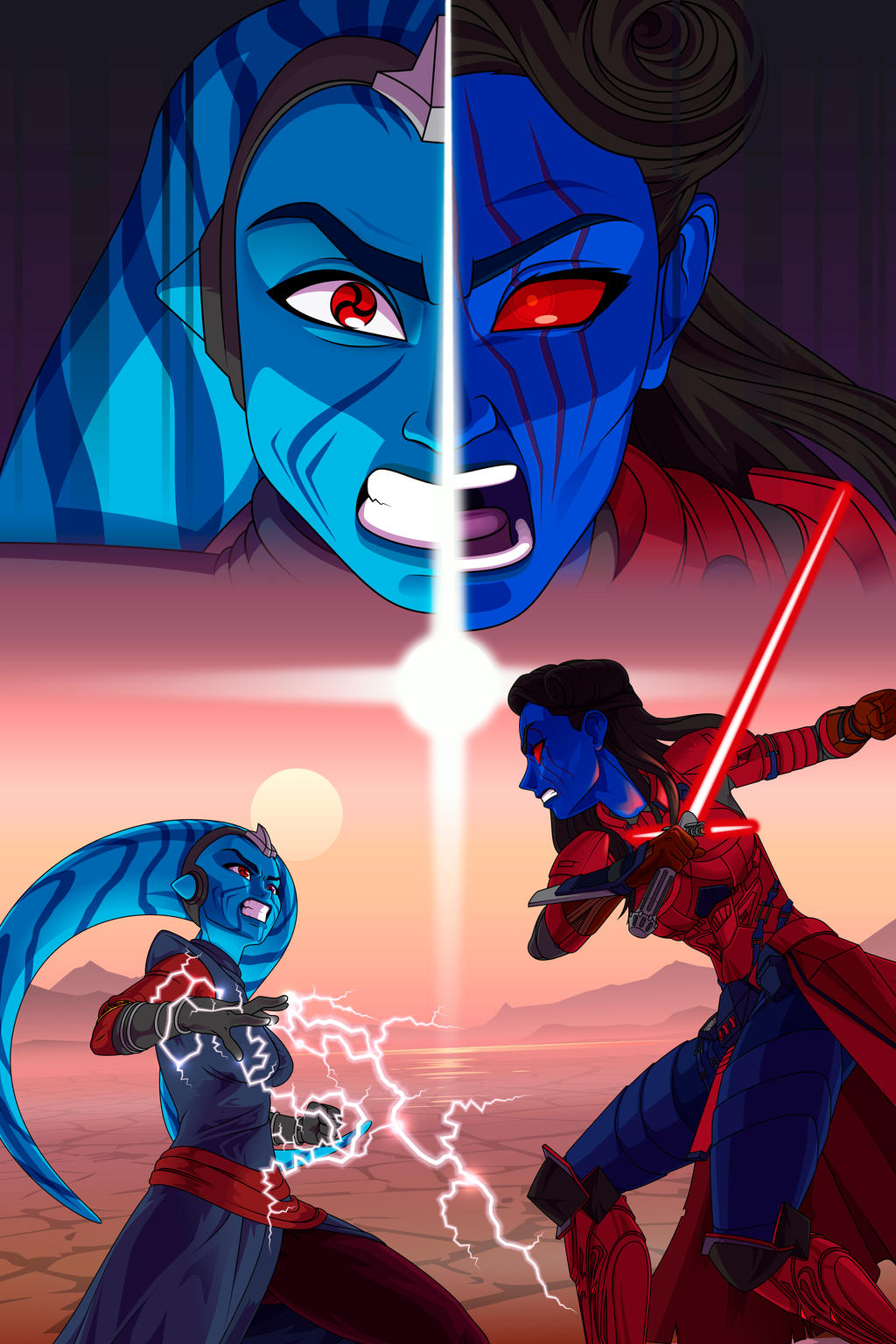 Twi lek Vs Chiss By Xion 001 On DeviantArt twi-lek-vs-chiss-by-xion-001-on-deviantart