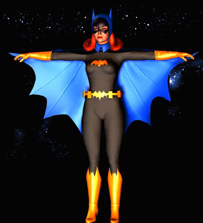 Batgirl from early Comics