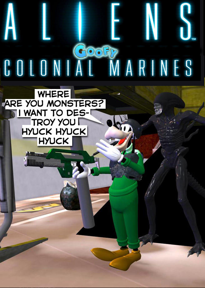 Goofy Aliens Colonial Marines by Gustvoc on DeviantArt