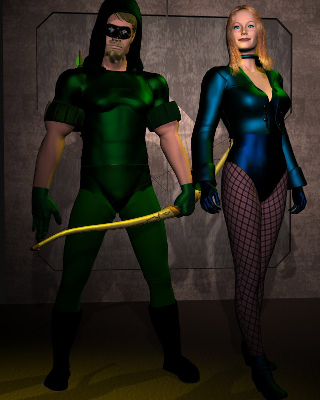 Green arrow Black Canary again