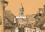 Roofs in Transylvania by dasidaria-art