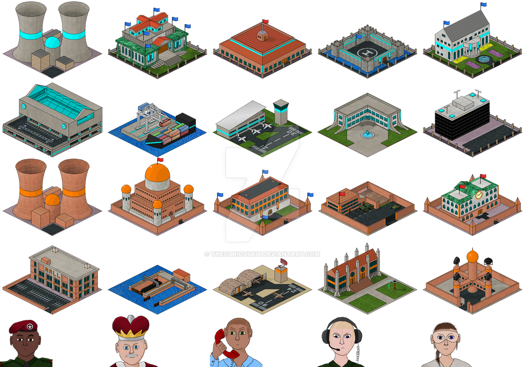 Showcase: RTS Game Art by TheCuriousKit on DeviantArt