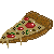 Static Pizza Icon by KillerMakaChop