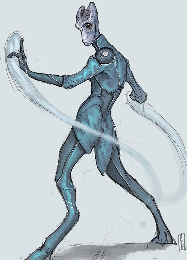 Salarian Waterbender