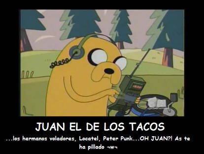 Juan el de los tacos- agenda Jake-