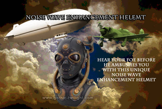 Noise Wave Enhancement Steampunk Helmet